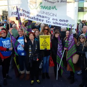 women march